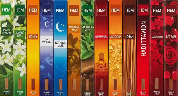 HEM Incense Sticks 12 Box Variety Pack 