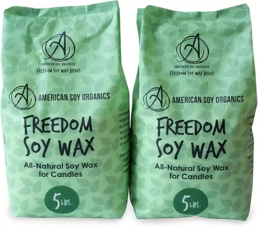 American Soy Organics Freedom Soy Wax Beads for Candle Making