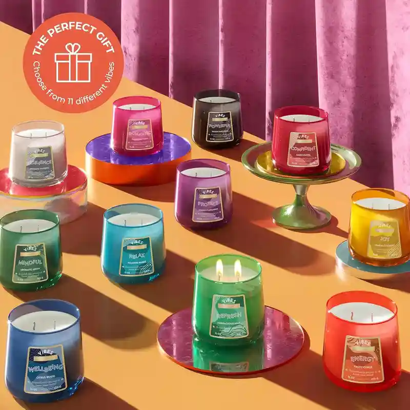 Candle-Lite Vibes Fruity Citrus Mood-Enhancing Scented Candles