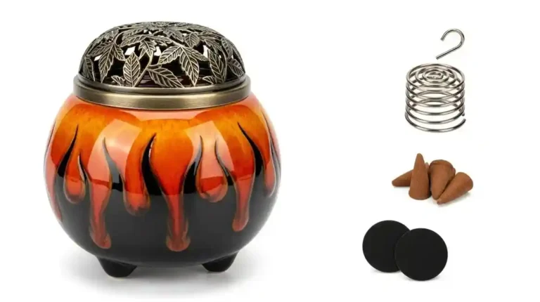 Chakras Backflow Incense Burner