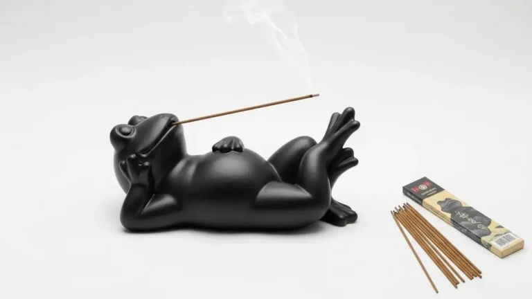 Frog Incense Stick Holder
