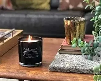 Lulu Candles Jasmine, Oud & Sandalwood Luxury Scented Soy Jar Candle