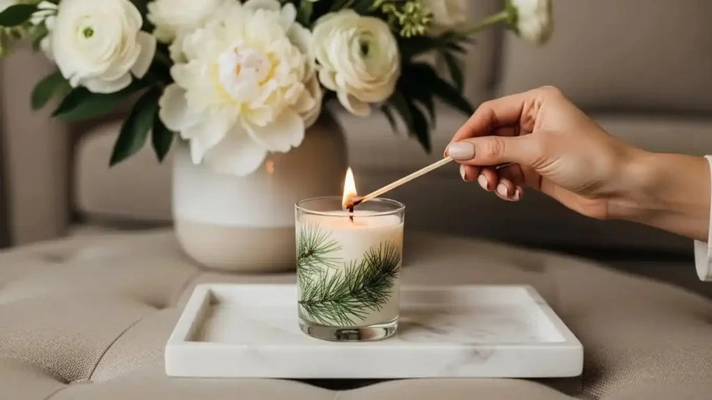 Thymes Frasier Fir Pine Needle Candle