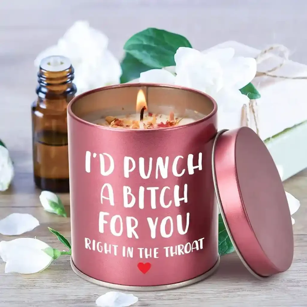 Valentines Galentines Day Gifts for Her Scented Candle