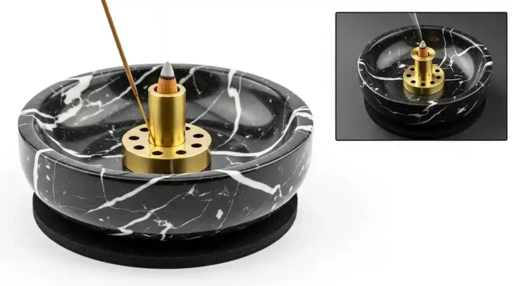 Vrupin Natural Marble Incense Burner